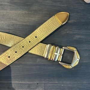Gold and Silver Vintage Belt